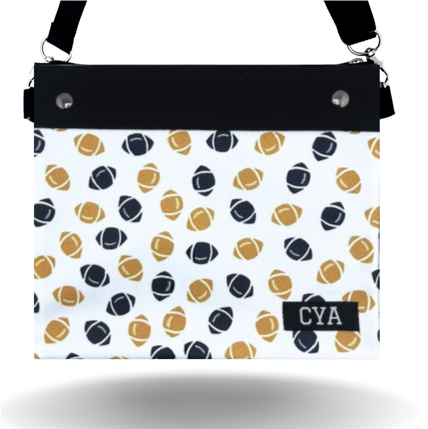 Black & Gold - Let's Go! Wide - Purse & Cover