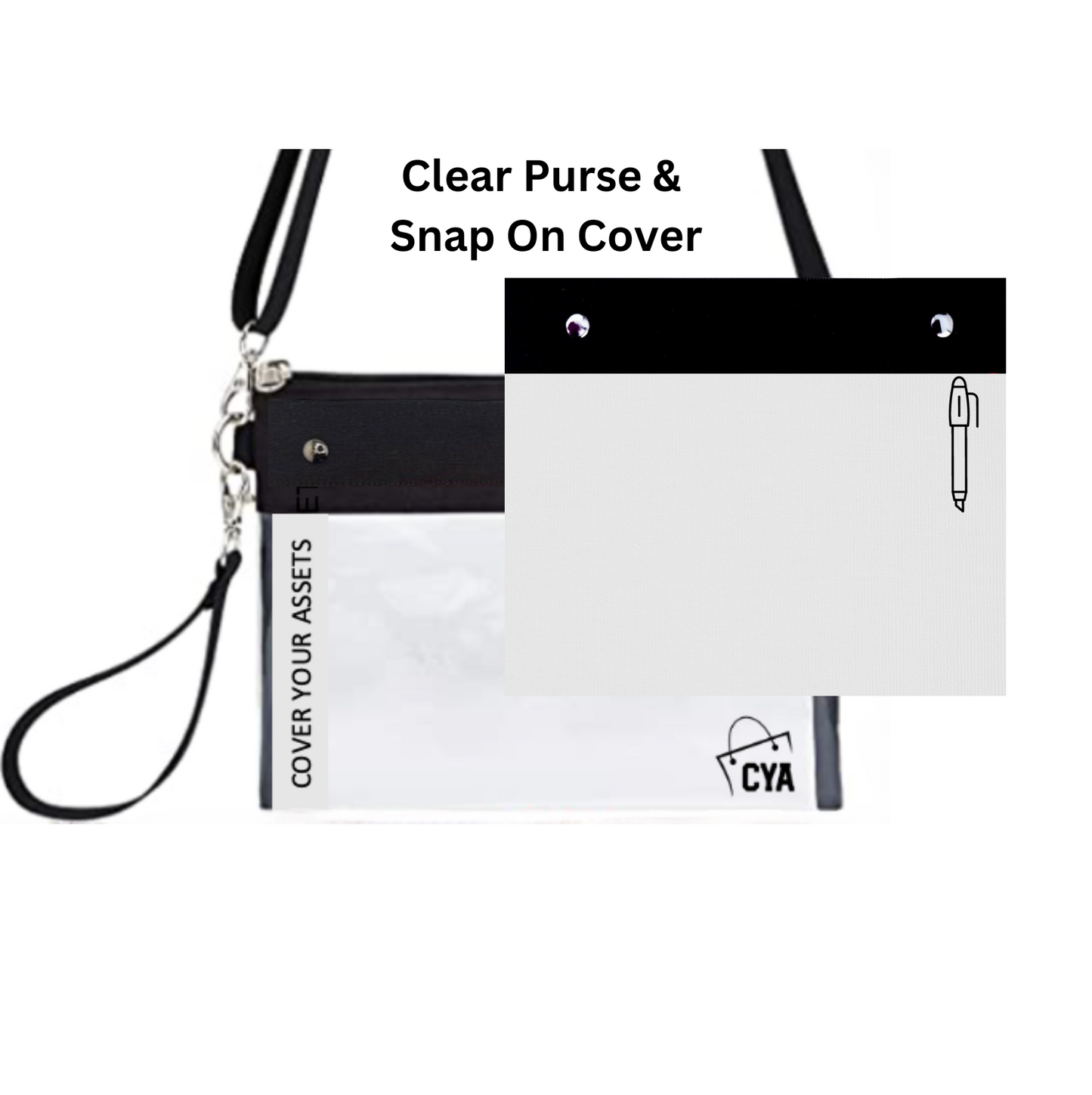 The Signature w Sharpie- For Autographs - Purse & Cover
