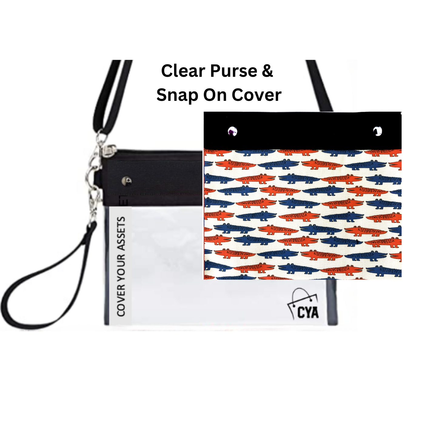 Baby Gator Wide - Purse & Cover