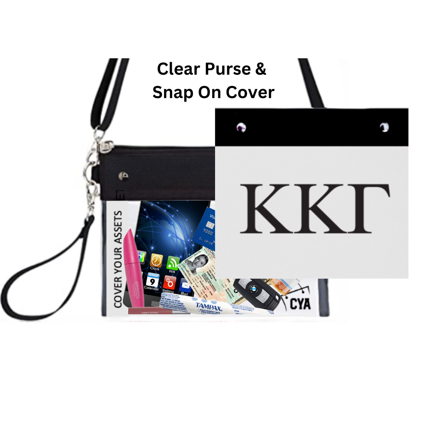 Kappa Kappa Gamma - Purse & Cover