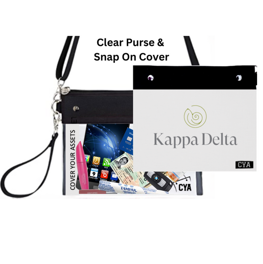 Kappa Delta Wide - Purse & Cover