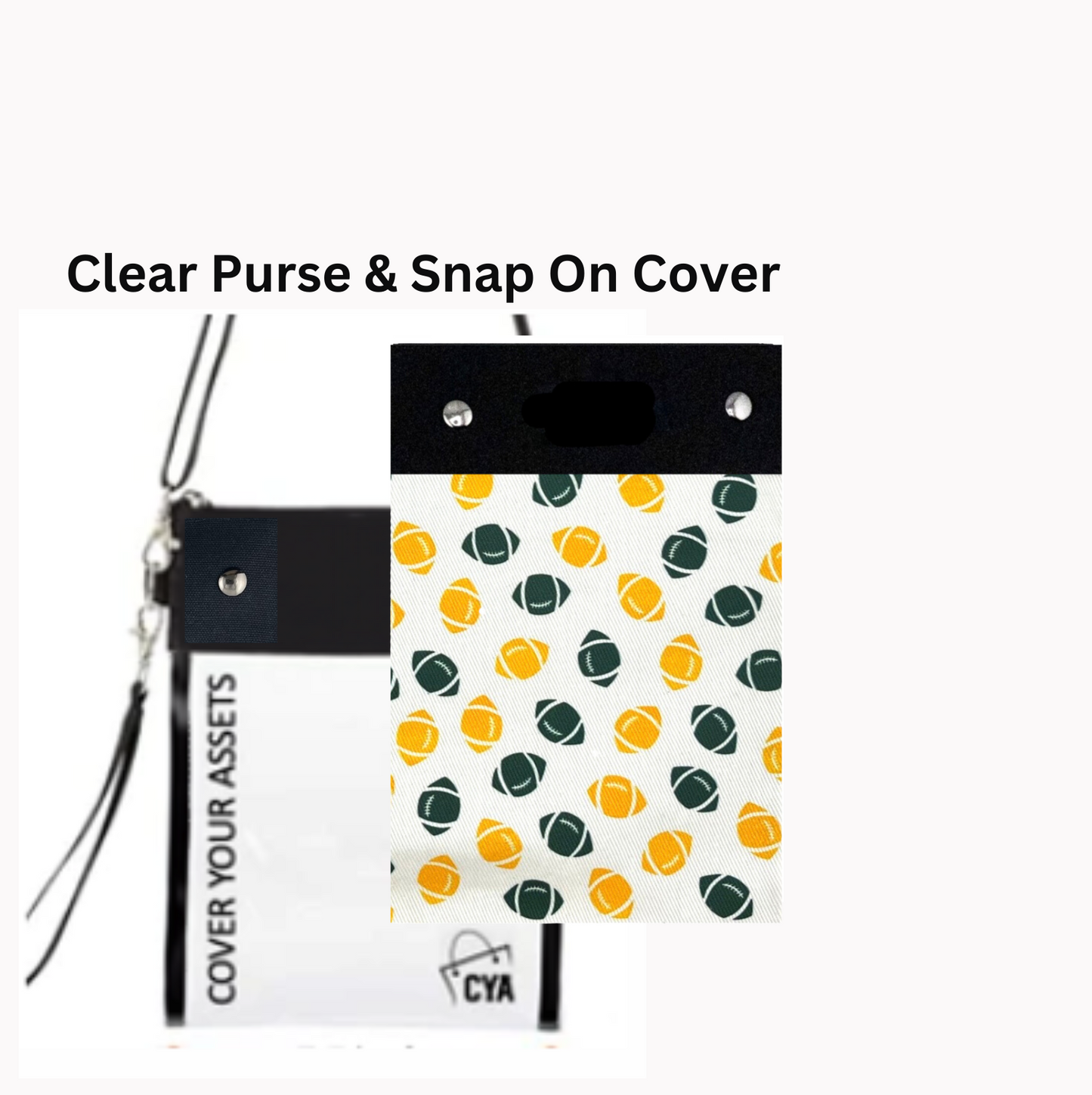 GB Footballs - Tall - Purse & Cover