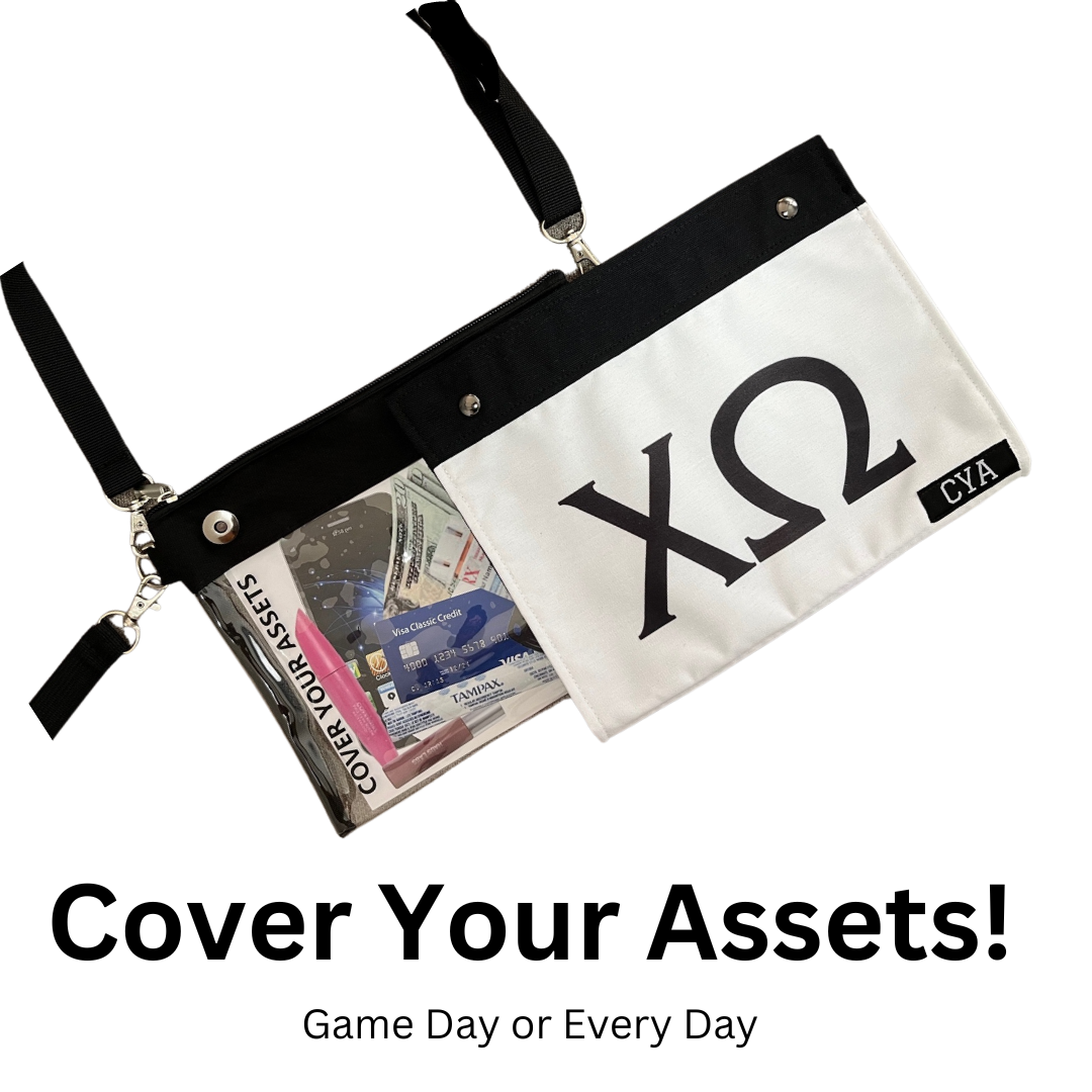 Chi Omega - Purse & Cover