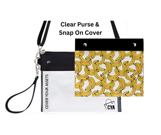 Bananas! Wide Purse & Cover
