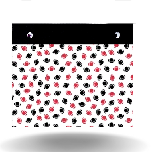 Red & Black Toss - Wide - Cover Only