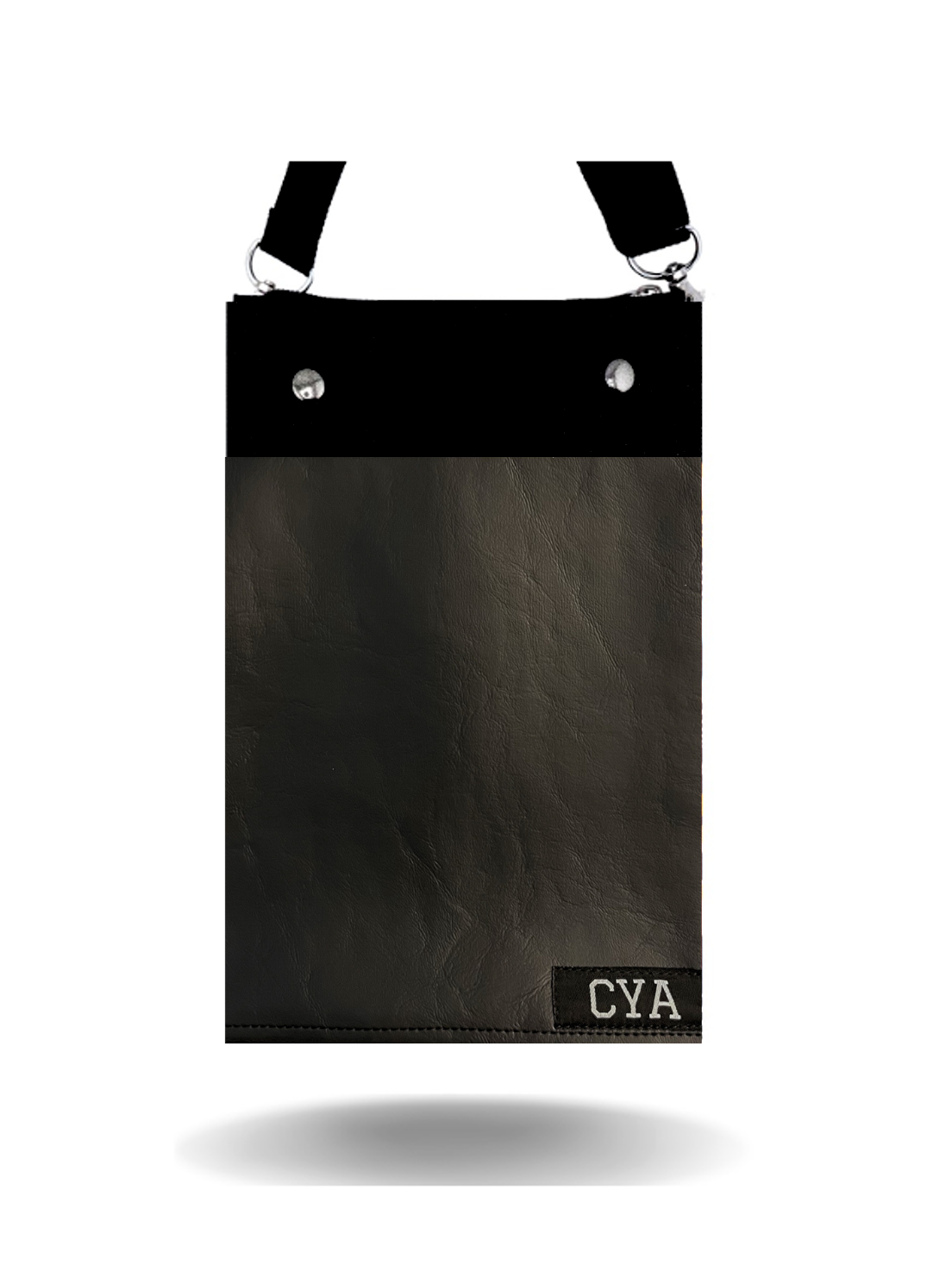 Black Leatherette - Tall - Purse & Cover