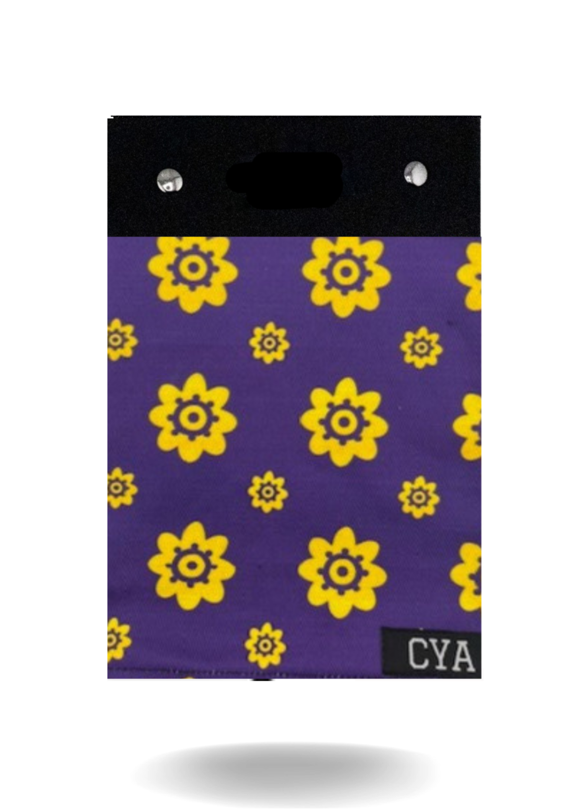Purple & Gold Flowers - Tall - Cover Only