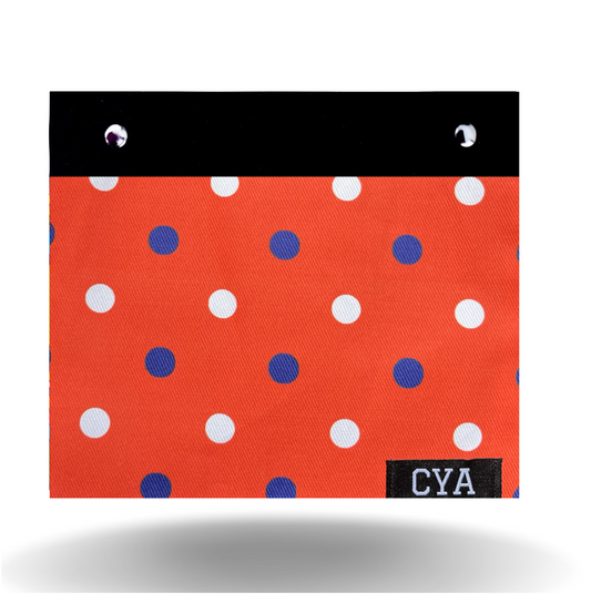 Orange & Purple Dots - Wide - Cover Only