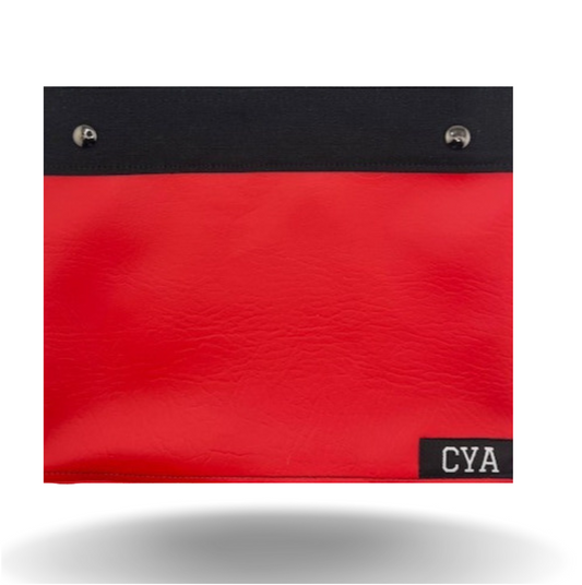 Red Leatherette - Wide - Cover Only