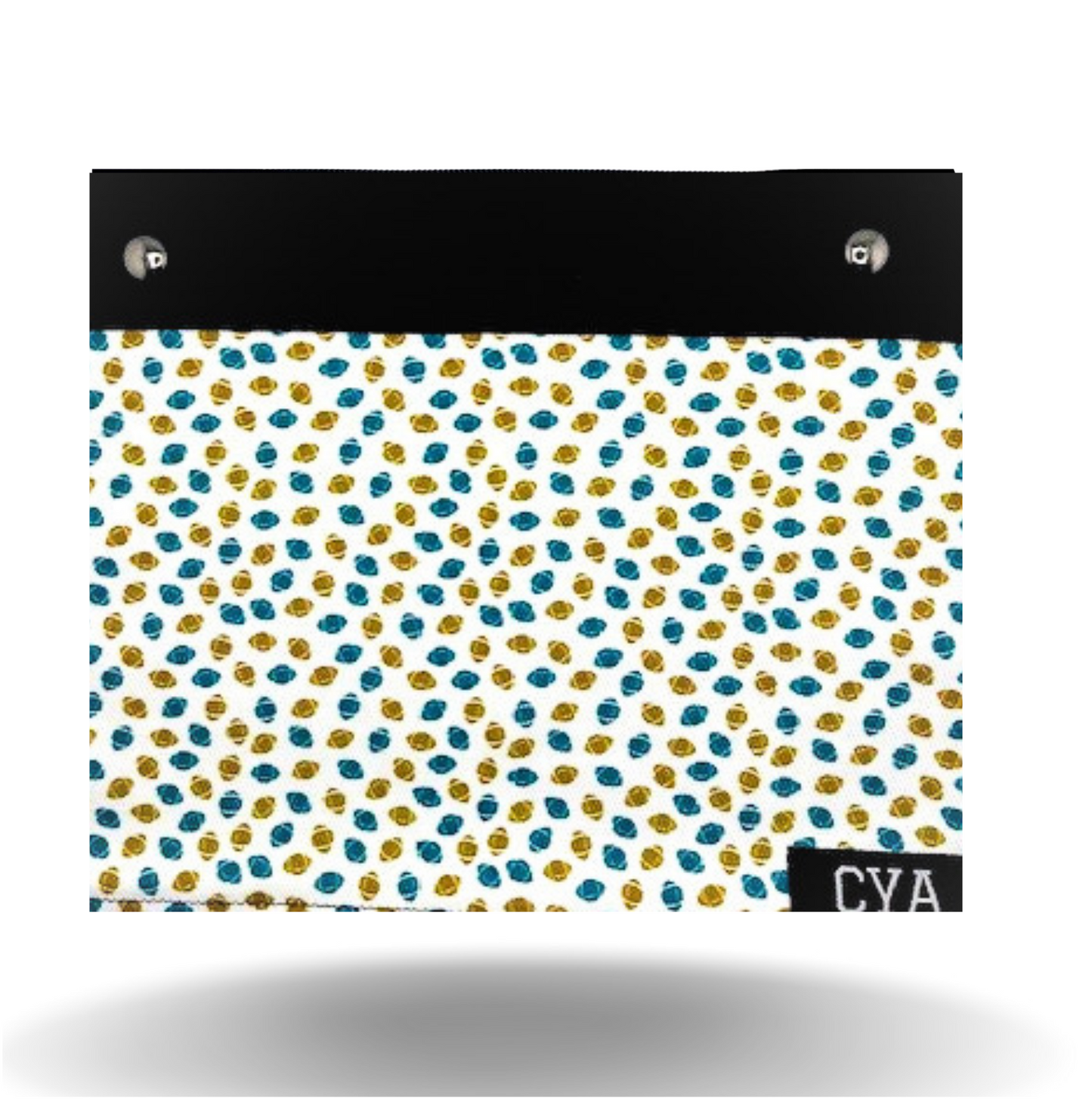Teal & Gold Ftballs - Wide Cover Only