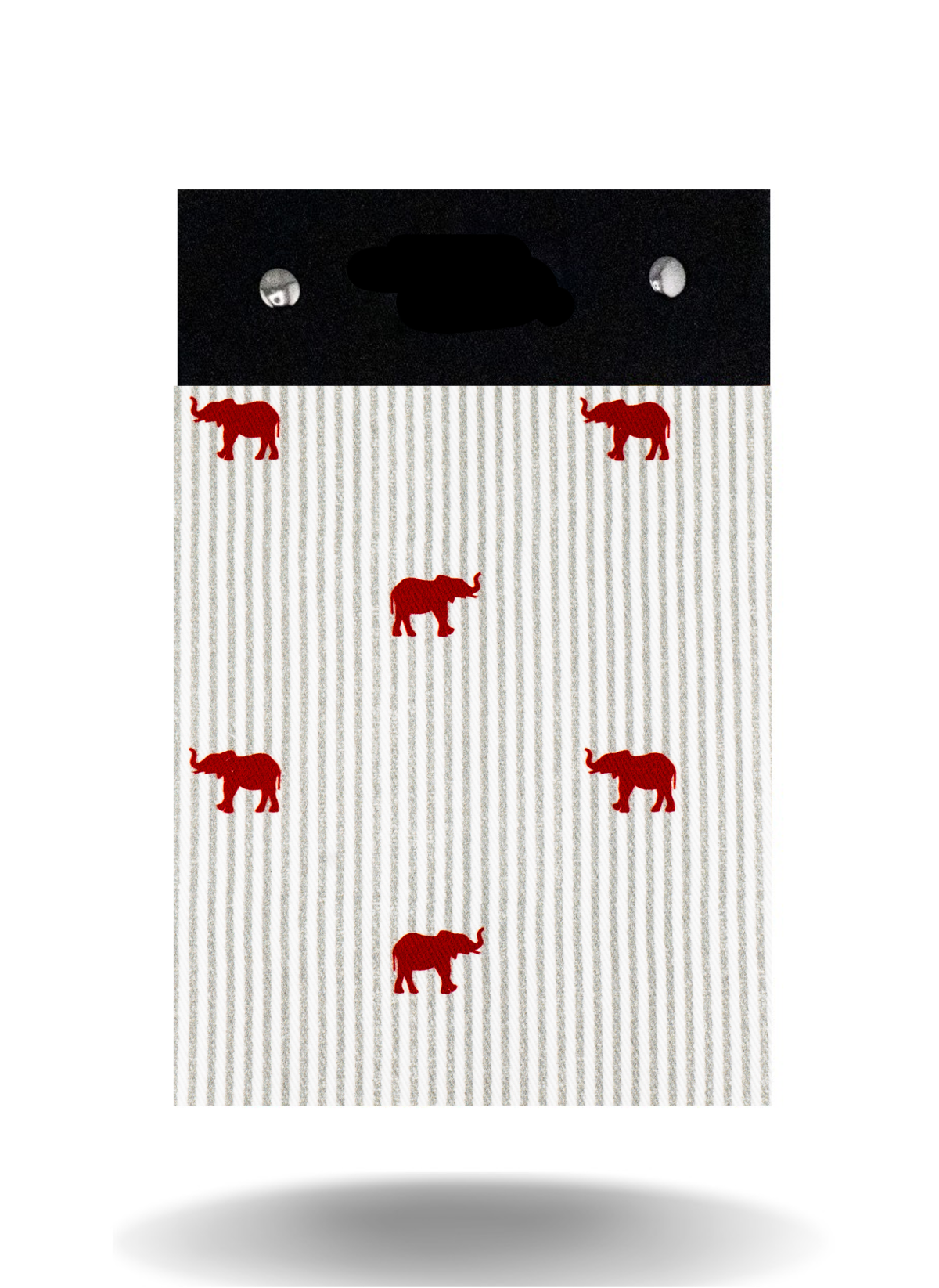 Stripes W Elephants - Tall - Cover Only