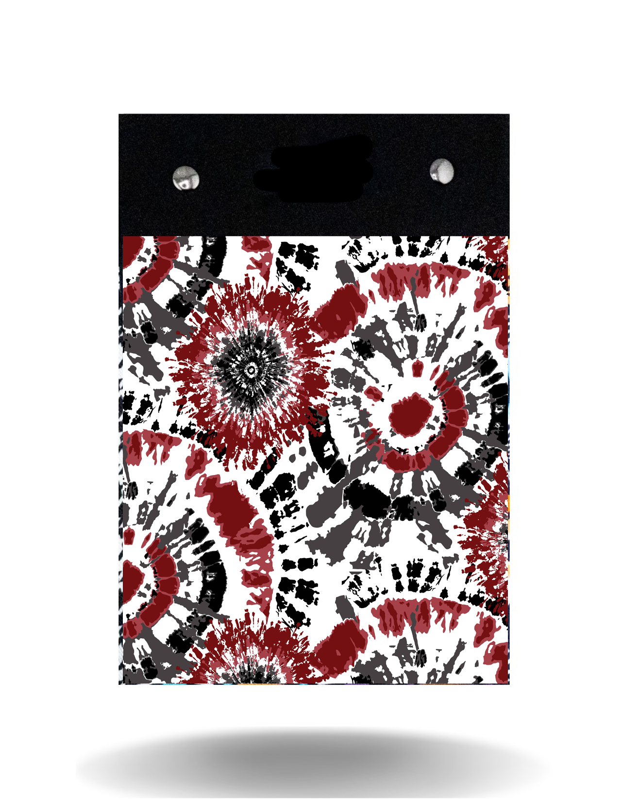 Garnet & Black Tie Dye - Tall - Cover Only