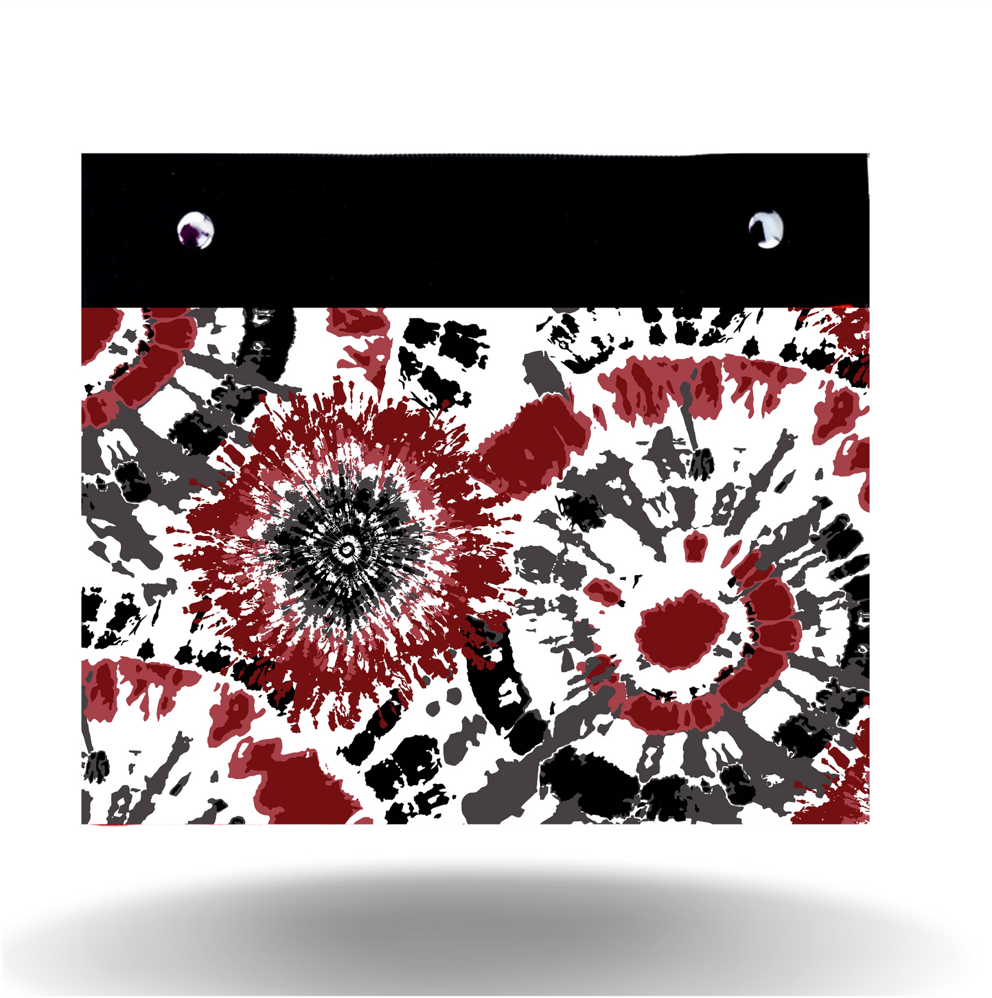 Garnet & Black Tie Dye - Wide - Cover Only