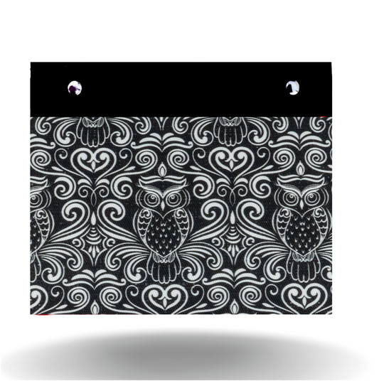 Owls On Black - Wide - Cover Only