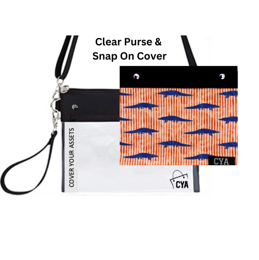 Gators on the Prowl - Wide - Purse & Cover