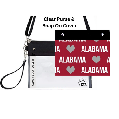 Love Alabama - Wide  - Purse & Cover