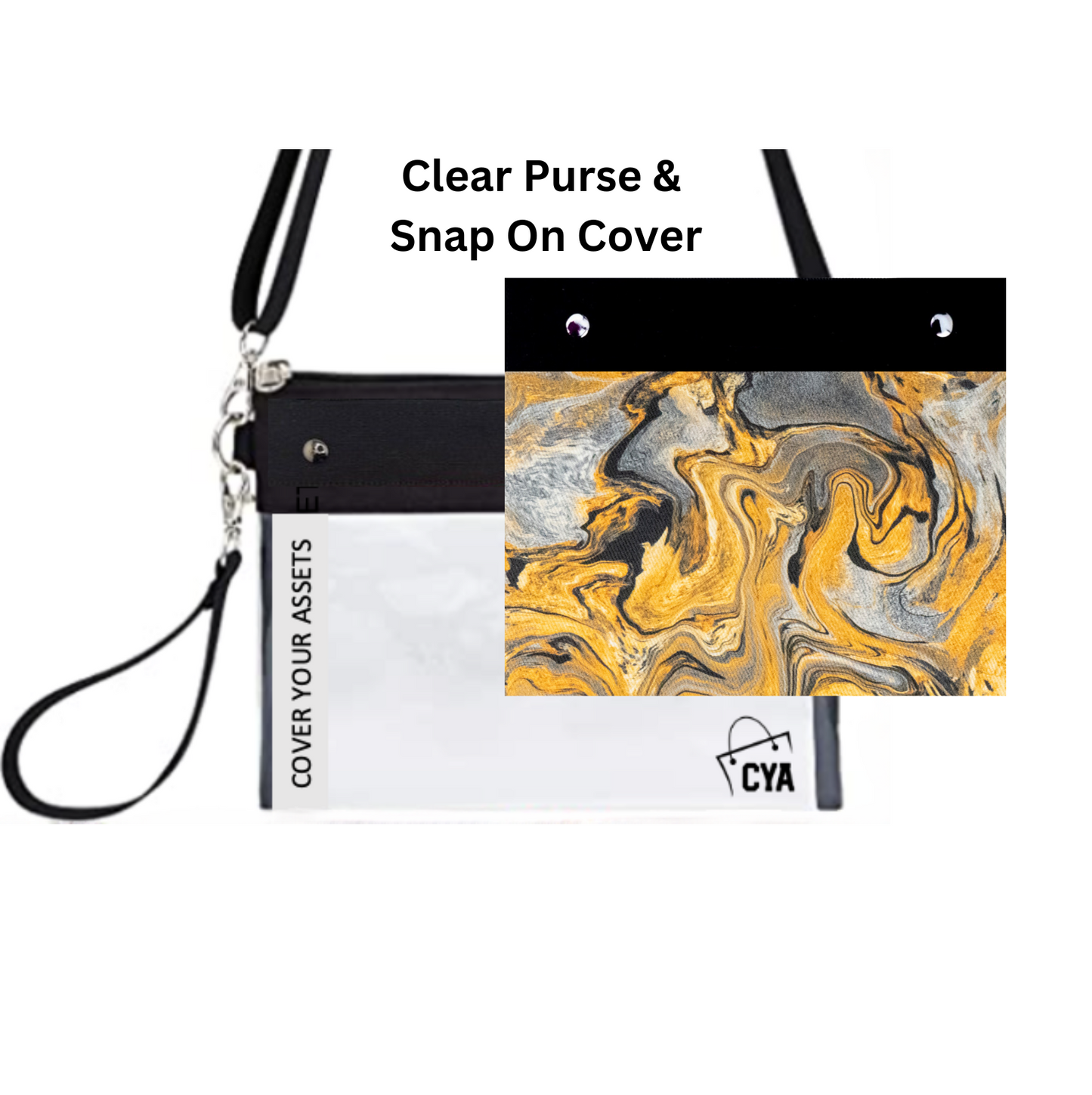 Marbling - Wide - Purse & Cover