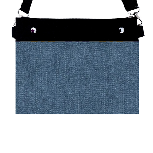 Blue Denim - Wide - Purse and Cover