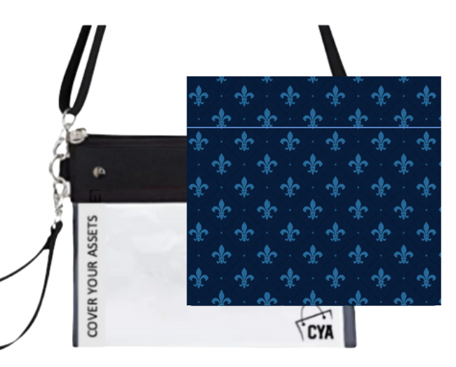 KKG Fleur-de-lis - Purse & Cover