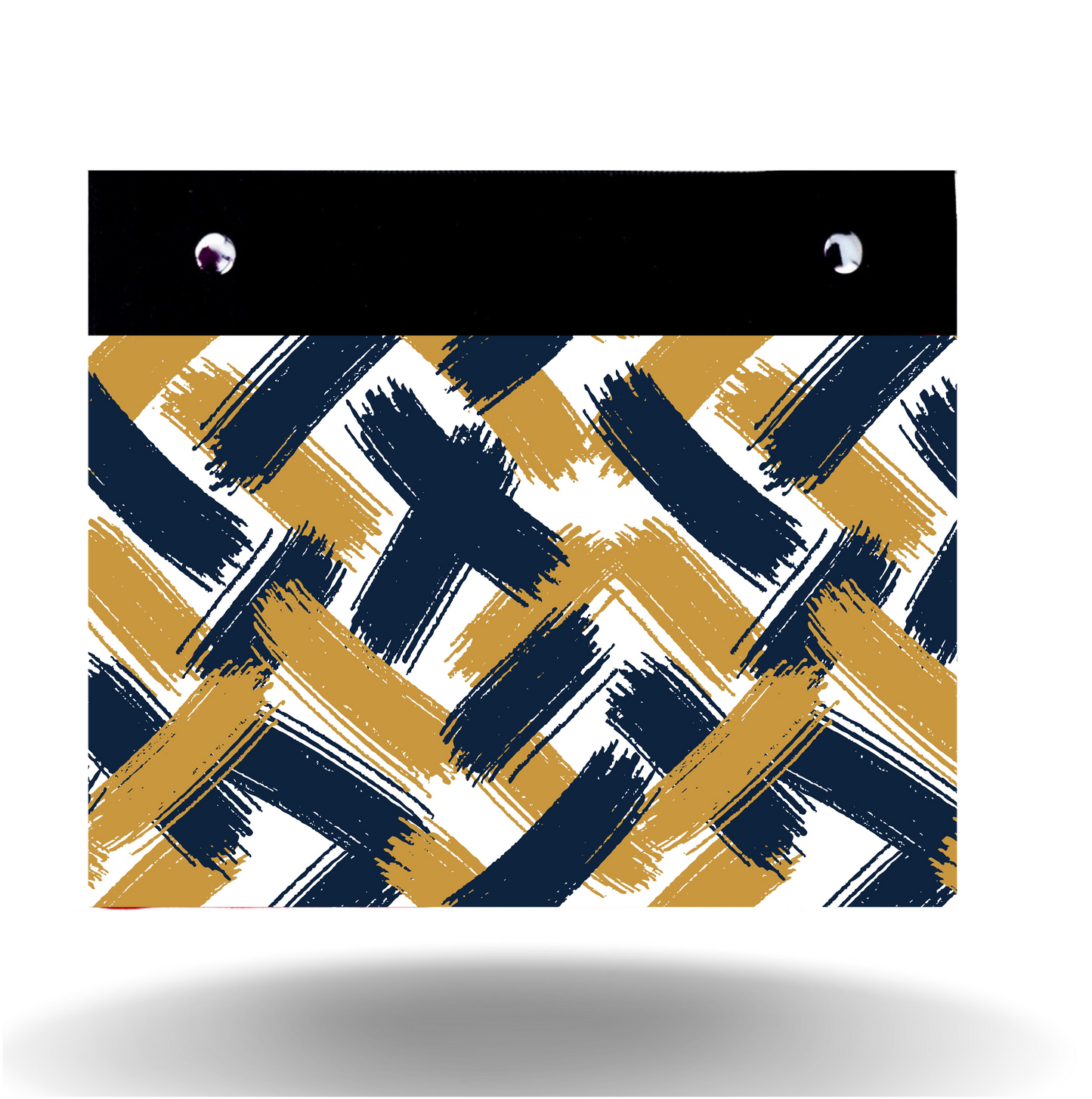 Navy & Gold Abstract - Wide - Cover Only