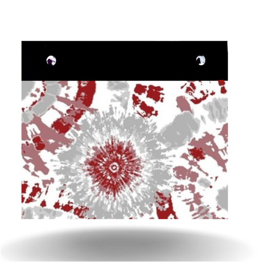 Crimson & Gray Tie Dye - Wide - Cover Only
