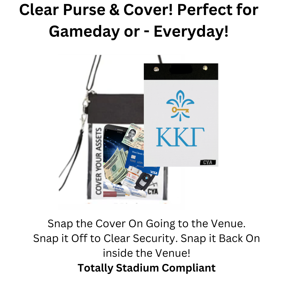 Kappa Kappa Gamma in Color - Tall Purse & Cover