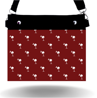 Garnet & Palmettos - Wide - Purse & Cover