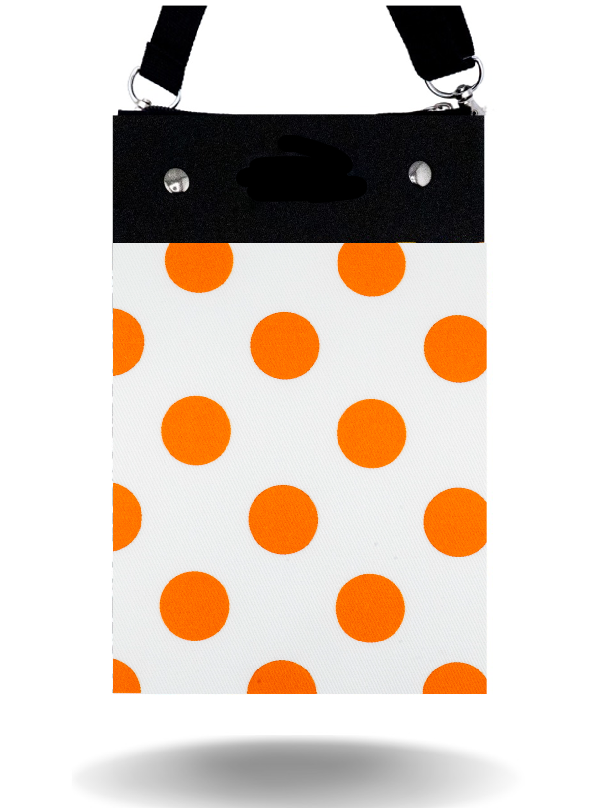 Orange Dots - Tall - Purse & Cover